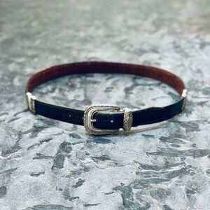 Brighton leather reversible belt.